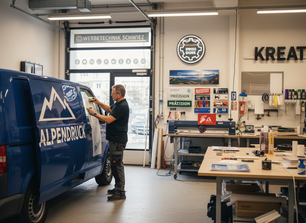 Beispiele aus der Werbetechnik
